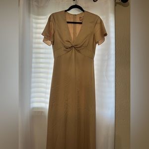 Show Me Your MuMu Champagne Rome Twist Gown